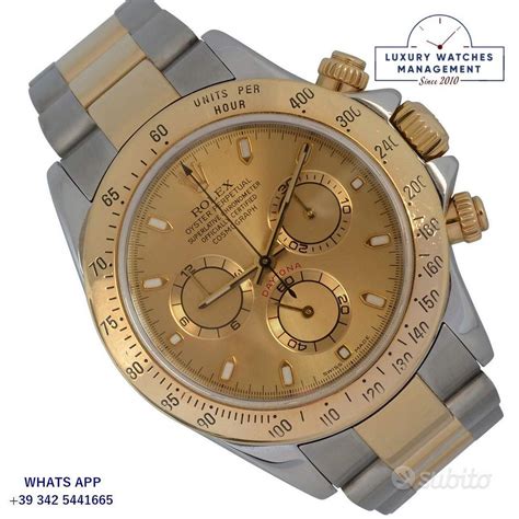 Vendesi Rolex Daytona 116523 per 19.185 